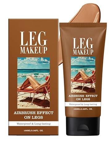 Base de Maquillaje para Piernas y Cuerpo,Maquillaje Cubre Piernas Impermeable,Perfeccionador Corporal Resistente al Agua y de Larga Duracin,Para Todo Tipo de Piel (#3)