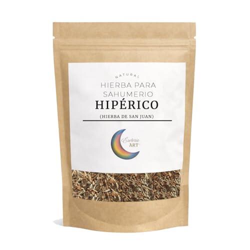 Hipérico Hierba Seca para Sahumerio Ritual, Hierba de San Juan Natural, No Comestible, Uso Ceremonial (75 gramos)