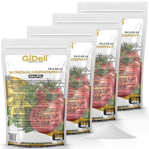 Guía técnica del Fosfato Monopotásico MKP GiDeli para una floración y fructificación óptimas