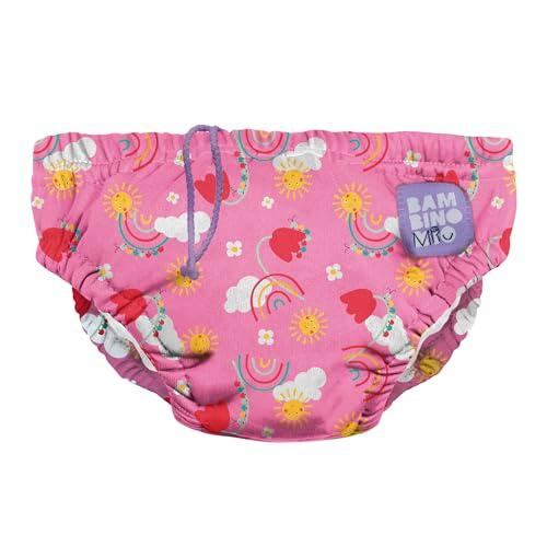 Bambino Mio, pañal bañador reutilizable, Días felices (2-3 años) | Con certificación Oeko-Tex Standard 100. Ajuste ceñido. Ligero y de secado rápido. Cintura elástica. Materiales blandos