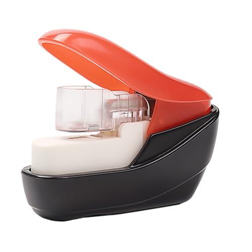 Grapadora compacta – Máquina manual sin puntos, herramienta portátil Easy Press, dispositivo de encuadernación sin puntos, diseño duradero | Ideal para uso doméstico, oficina, escuela