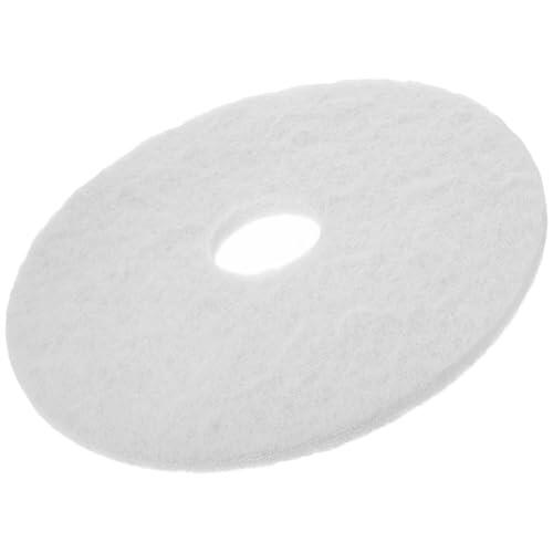 Almohadillas para Pulir el Suelo de 17 Pulgadas, Tejido Blanco