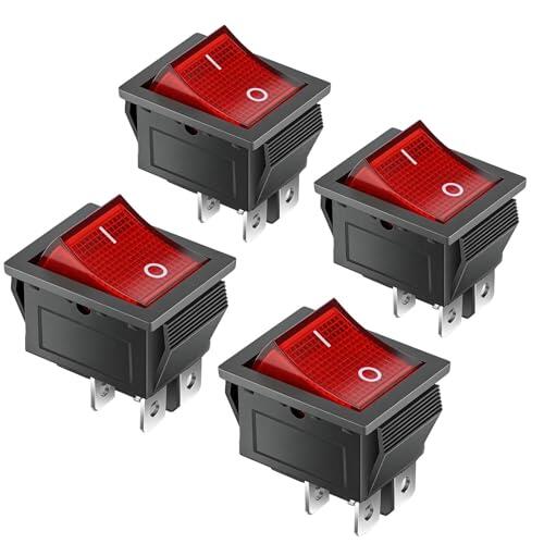 Guía técnica del interruptor basculante KCD4 DPST