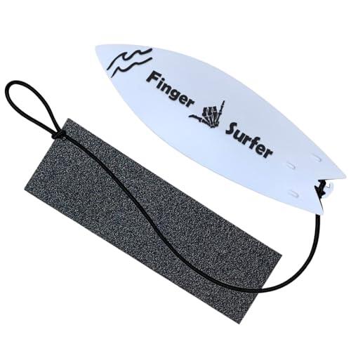 Generico Tabla de Surf Finger Wind - Mini Tabla de Surf para Dedos, portátil Creativo para Ventana de Coche | Teclado Ligero para Ventana de Windsurf en el Coche, diversión an