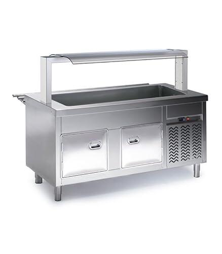 Distform Self cuba fría 1200x700x850 con reserva refrigerada