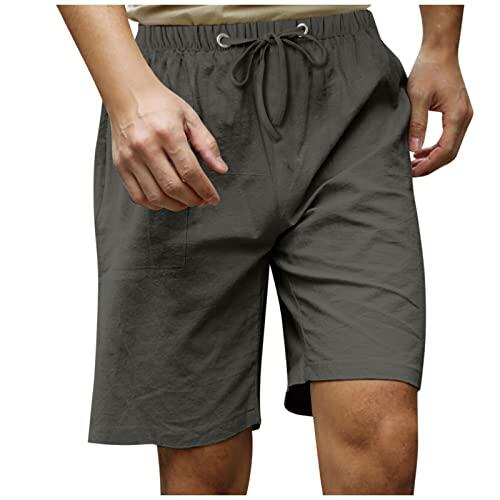 La Esencia del Verano: Análisis de los Pantalones Cortos de Lino Masculinos
