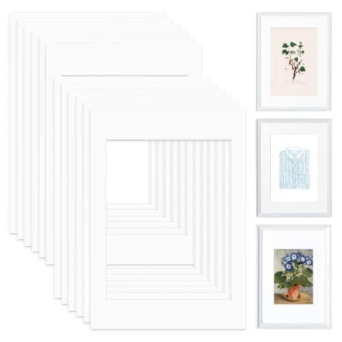 12 Piezas Paspartu a Medida A4, Carton Paspartú 20,5 x 29,5 cm, Conservation Passepartout Cartón 2 mm, Passepartout Cartónpara Marcos Blanco, Pasepartout para Enmarcar ImáGenes, Carteles, Fotos