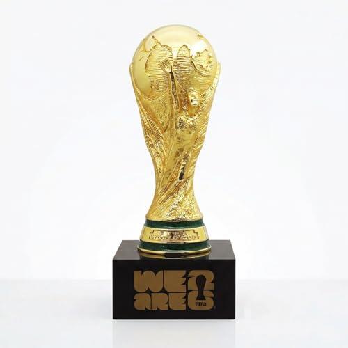 FIFA World Cup 2026 Official Gift, Réplica Oficial del Trofeo 3D FIFA Copa del Mundo 2026 con Base, Artículo de Colección Atemporal, Perfecto para Escritorio, Salón & Artículos de Colección de Fútbol