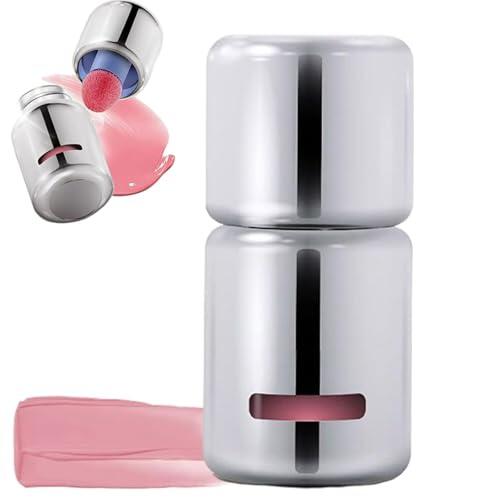 Rubor Líquido, Colorete Líquido con Cabeza de Esponja, Palo de Larga Duración a Prueba de Sudor, Rubor Mate Crea un Maquillaje Nude Natural (5ml)