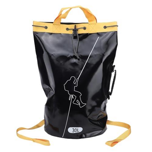 Buachois Bolsa de Escalada en Roca, Resistente y Transpirable, Bolsa de Equipamiento de Exploración, PVC, para Rescate Profesional y Descenso de Cascadas (30L)