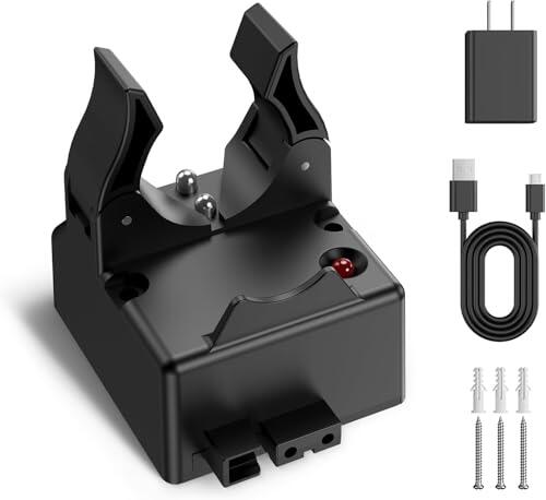 Sustitución 75105 Cargador Base Compatible con Streamlight Stinger Series LED Linterna USB Base de Carga Cargador Cable