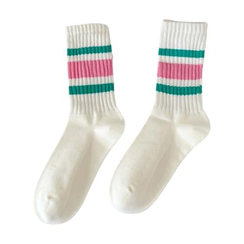 Calcetín sin costuras Elegant- Calcetines de senderismo para mujer, cortos a rayas, unisex para un uso diario, cómodos y elegantes, ideales para trajes descontratados. Base