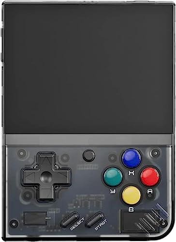 Consola de juegos portátil, consola retro de código abierto con tarjeta TF de 64 G, más de 7000 juegos clásicos, soporte WiFi