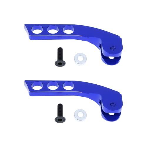VGOL 2 Correas de Cuello para Transmisor RC Azules con Contrapesos Arandelas Y Pernos Compatible con Futaba 8FG 14SG T8J Y 6EX
