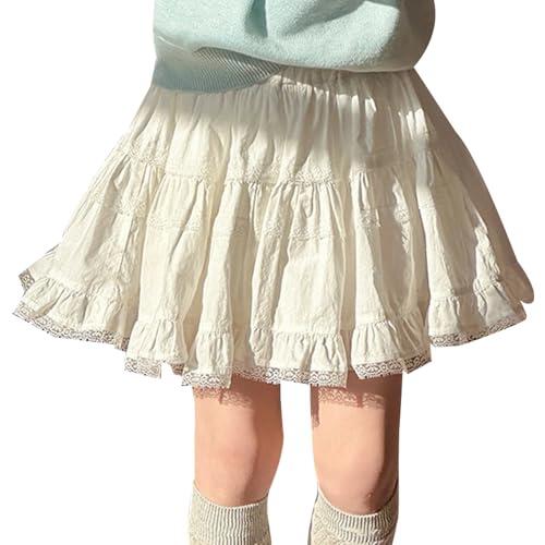 Genérico Faldas Niña 9 Años Falda de Ballet para Niñas con Detalles de Tul y Estampado Decorativo Infantil (3-14 Years)