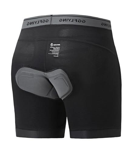 GGFLYING Culotte Ciclismo Hombre Acolchado Bicicleta MTB Pantalon Ciclista para Ropa Secado Rápido Alta Elasticidad