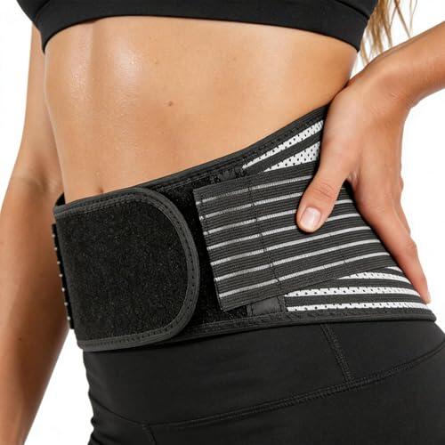 Equipo de almohadilla de calefacción, herramienta de apoyo lumbar, cinturón térmico con hebilla, pieza de de cintura calentada, para niñas, temperatura constante y relajante avanzada, uso de