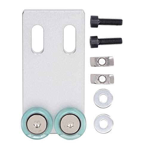 Rueda auxiliar de placa estrecha, rueda de alimentación de borde estrecho para máquina automática de encintado de bordes, rueda de soporte de PU resistente al desgaste con diseño c (2)