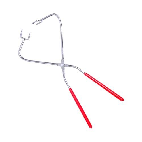 Pinzas de inmersión - Acero inoxidable 190g | Herramienta de acristalamiento de cerámica, pinza de herramientas de escultura para la fabricación artesanal de escultura, modelado, artistas en el lugar
