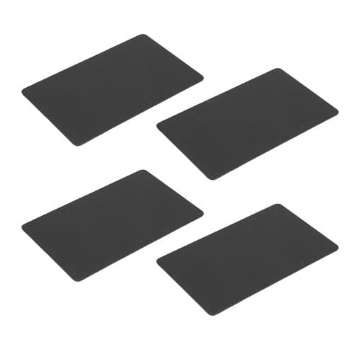 Yanmis Tarjeta NFC Negra Imprimible, 10 Uds., Compatible con Chip NTAG216, Memoria de 868 Bytes, Tarjeta NFC de PVC para Teléfonos Inteligentes