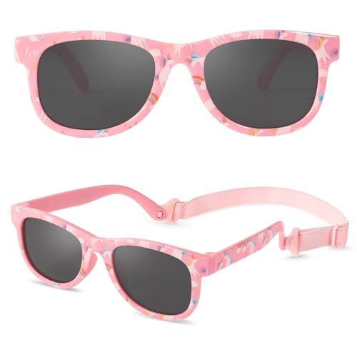 Beipegin Gafas de Sol para Bebés Niño Niña,UV400 Protección Polarizadas Rayos Gafas Sol Infantiles - De 0 a 36 Meses