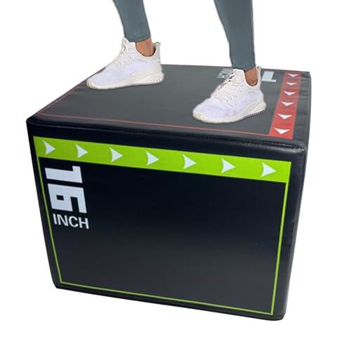Generisch de Salto pliométrica – Dispositivo de Entrenamiento Duradero, Antideslizante y Amortiguador | Gimnasio en casa Fitness Fuerza acondicionamiento Cardio Entrenamiento Equipo de