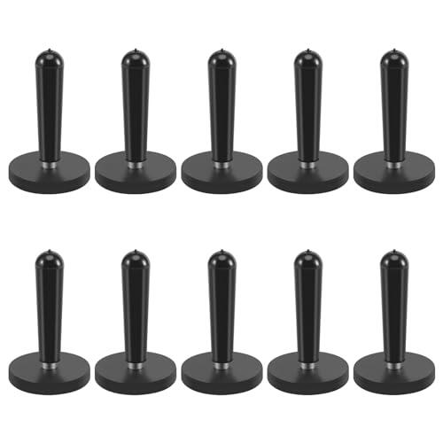 Lobamop 10 soportes magnéticos de agarre negro para letreros de vinilo, imanes de envoltura, envoltura de automóviles y manualidades, herramientas de vinilo