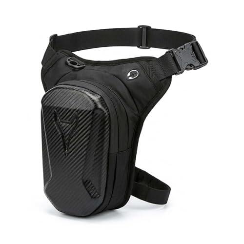Riñonera para Hombre y Mujer, 26 * 8 * 26cm, Riñonera para Muslo para Hombre y Mujer, BolsaPierna Moto, Bolsade piernapara Moto, Bolsade piernapara Ciclismo, Adecuado para Ciclismo y Senderismo.