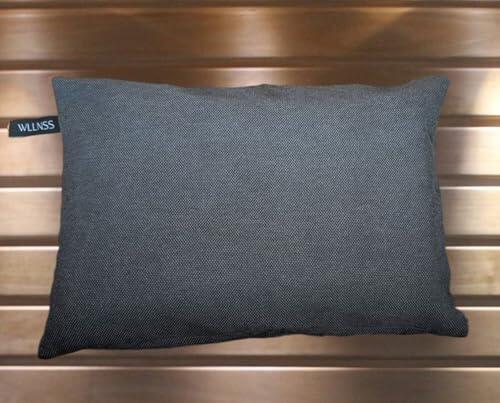 WLLNSS® Cojín para sauna, lavable, resistente al calor, fabricado en la UE, cojín cervical, de secado rápido, mejor higiene para sauna, accesorio para reposacabezas para la sauna (60 x 40 cm)