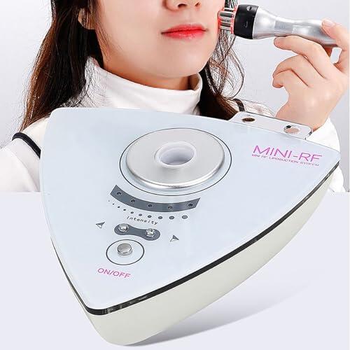 2 en 1 Radiofrecuencia Facial y Corporal RF Belleza Máquina Facial Lifting Eyeling Masaje facial Rejuvenecimiento reafirmante para autolim para el cuidado de la piel