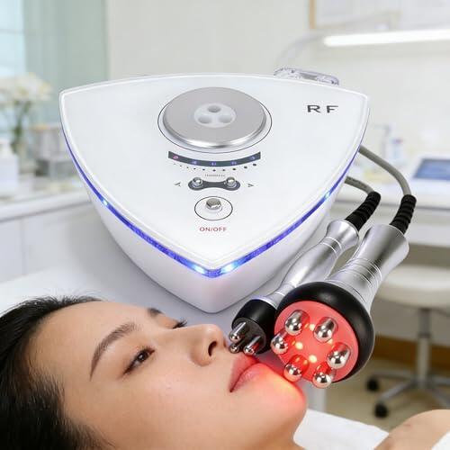 Máquina de cavitación 40K 2 en 1, Instrumento de Radiofrecuencia Para Adelgazar y Esculpir el Cuerpo - Cuidado de la Piel y Belleza Facial Multifuncional para Esculpir Curvas