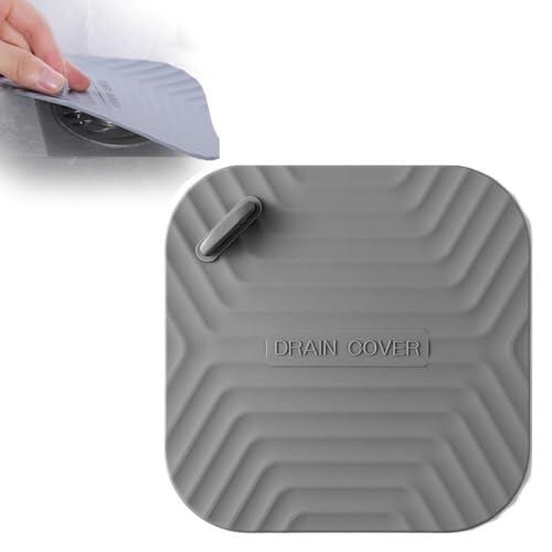 Tapa de Silicona para Desagüe Ducha - Evita Malos Olores o cucarachas - Tapón para Bañera, Ducha o Cocina - 15 centímetros.