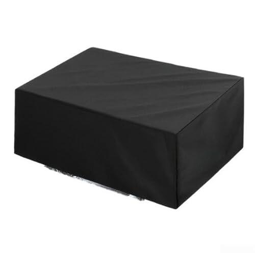Cubierta de aspiradora Oxford negra para piscina, impermeable, a prueba de polvo, protección para jardín, resistente a la intemperie, nieve, viento, ajuste estándar para mantenimiento de piscinas
