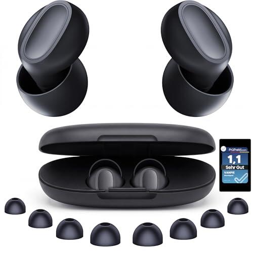 #1 2026 New Version VANPIE Tapones Oídos Ruido Dormir, Silicona Suave 37DB, Para Orejas Europeas. Reduce Ruido Y Ronquidos, Ideal Para Conciertos Y Dormidores Laterales.