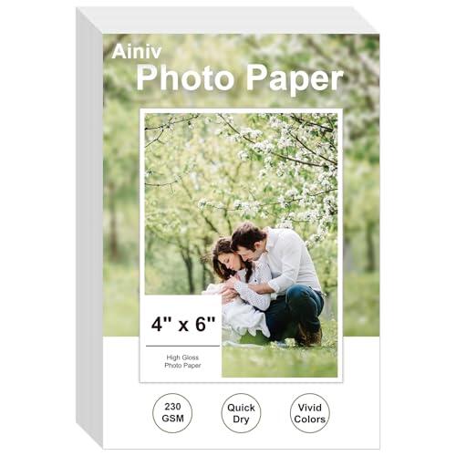 Impresión Fotográfica en Casa: Análisis del Papel Ainiv 10x15 cm 230g