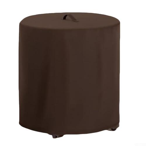 Upluxmira 210D Oxford Shop Aspiradoras y limpiadoras, polvo con cordón, bolsa de almacenamiento impermeable para exteriores, 41 x 53 cm o 61 x 68 cm (café 61 x 68 cm)