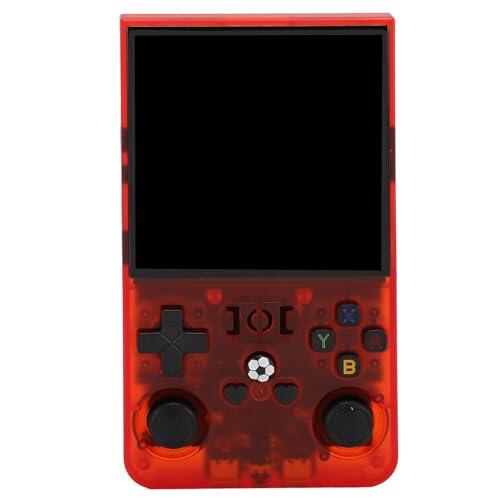 Naroote Consola de Juegos Portátil Retro con Joysticks 3D Duales Pantalla IPS de 4 Pulgadas 720x720 para Entusiastas de los Juegos Portátiles (128GB) (64GB)