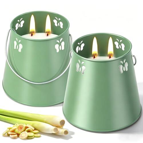 Disfruta del aire libre sin molestias: Análisis completo de las velas de citronela Trulloyoo