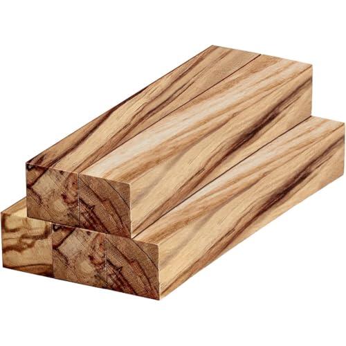 Gundhgstrr Kit de 5 Piezas de BolíGrafos en de Madera de Olivo, Suministros para Torneado de BolíGrafos, Manualidades de Bricolaje, 5 X 3/4 X 3/4 Pulgadas