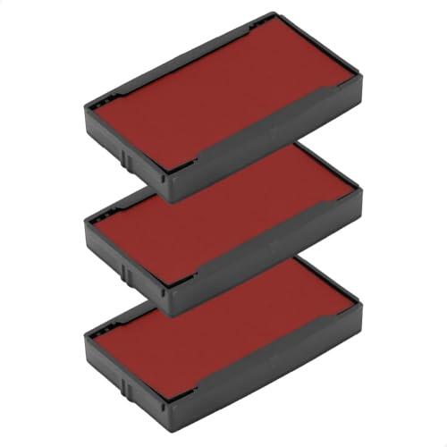 Cartucho de tinta para Shiny Printer S-853 | Cartucho Shiny S-853-7 (Pack de 3 - Rojo)