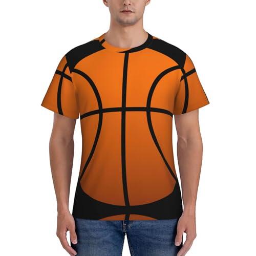 Paquete de camisetas con estampado de baloncesto, camisetas de poliéster frescas y transpirables, camisetas interiores para hombre, Negro, S