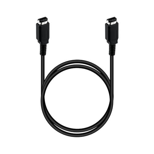 Tolesum - Cable de conexión de 2 jugadores para Gameboy Color (GBC) - Cable de conexión de 1,2 m para modo multijugador - Cable de conexión GBC estable para dos jugadores, color negro