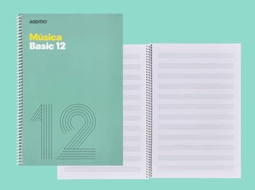 Análisis y Características del Cuaderno de Música Additio Spring en Formato A4