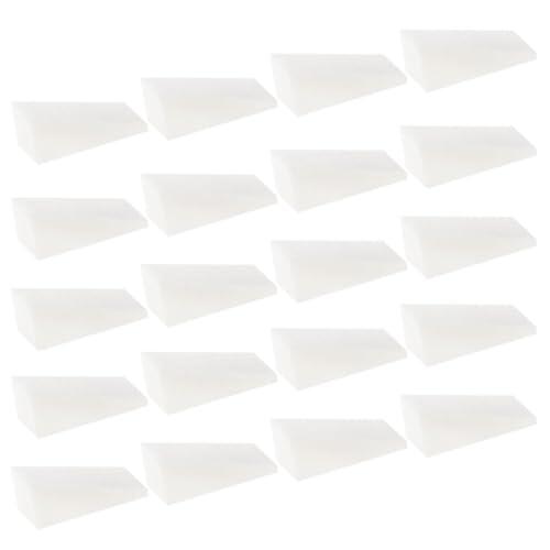 ABOOFAN Estampadores de Esponja para Uñas 20 Piezas, Herramienta de Estampación para Manicura Diy, Esponja Triangular Compacta para Degradado y Diseño de Uñas en Casa y Salón