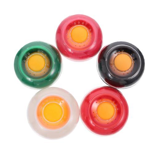 KAJNBN 5 Esponjas Humectantes para Dedos de Colores Surtidos (,), Esponja para Contar Billetes y Documentos, Humidificador para Tareas de Clasificación en Oficina y Banca