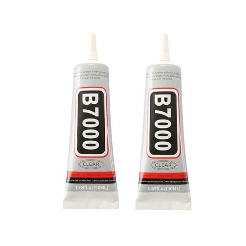 Cola para joyas,Cola a joyas extra fuerte,joyass multiusos para colar del la colae artesanal y bricolage,Conviente para reparar orejas, collares, pulseras y bricolaje,50 ml*2