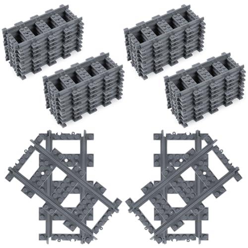 Expande las Horizontes de tus Vías de Tren con este Set de 32 Piezas Compatible