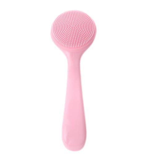 Depurador facial de silicona - Cepillo exfoliante manual, cepillo de limpieza facial dè mano | Depurador d́e limpieza fàcial resistente al agua y respetuoso con la piel para cuidado dë la piel y masaj