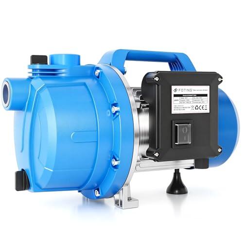 Análisis técnico y características de la bomba de jardín FOTING de 600 W