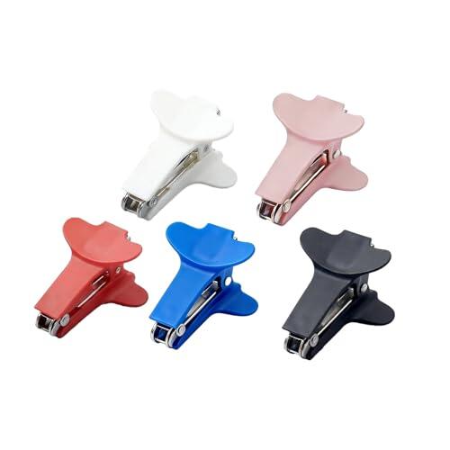 Juego de 5 Removedor de grapas, extractor de grapas, agarre extra ancho, mandíbulas de acero,Diseño Duradero con Mandíbulas de Acero Revestido y Agarre Extra Ancho para una Extracción Rápida grapas